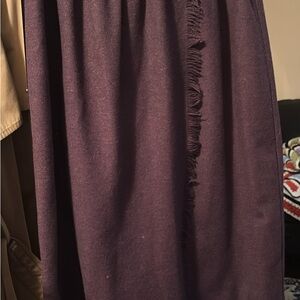Elegant Plum Women's Skirt
